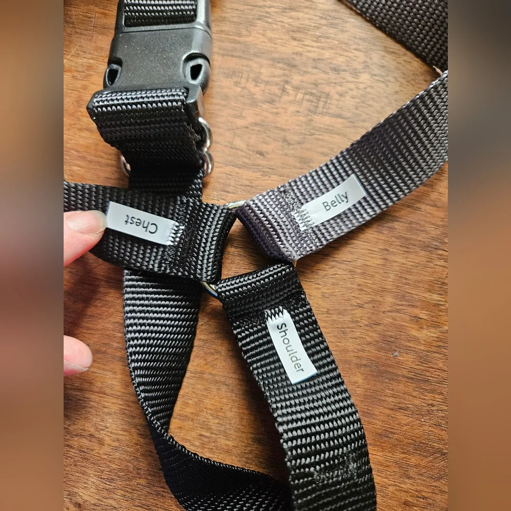 NWT Pet safe Easy walk dog harness size M/L black